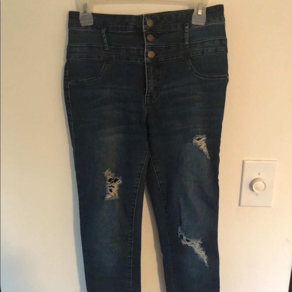 Distressed Jeans